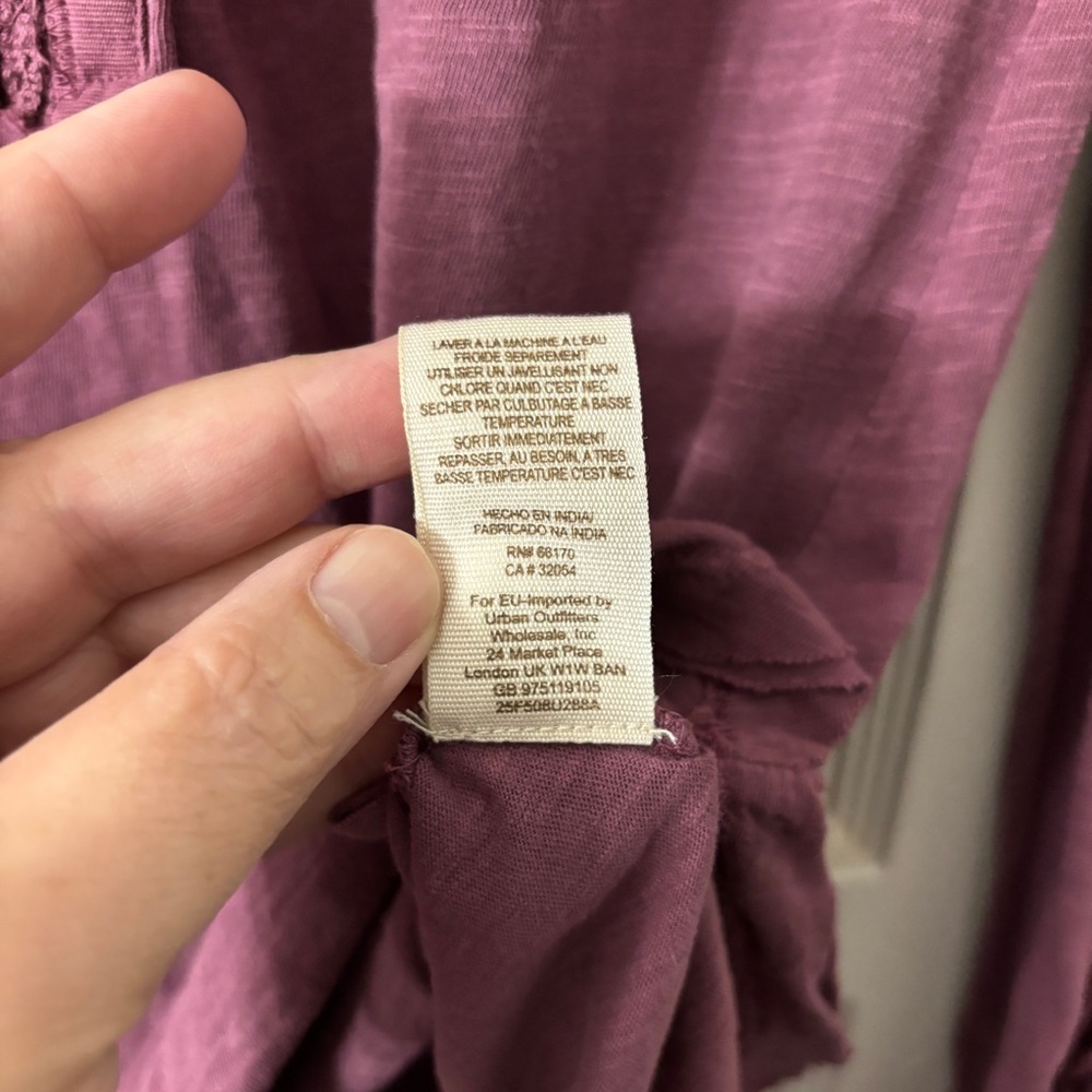 Free People Embroiled Sleeve Henley - Picture 7 of 16